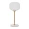 CosmoLiving by Cosmopolitan 23" White Metal Modern Table Lamp